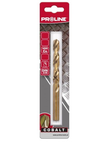 WIERTŁO DO MET HSSCO DIN338 SZLIF.2.0MM SZT.5 BLIST PROLINE