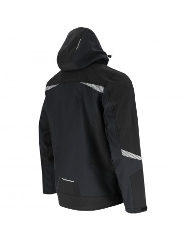 KURTKA SOFTSHELL Z KAPT. CZARNA, M, CE, LAHTI