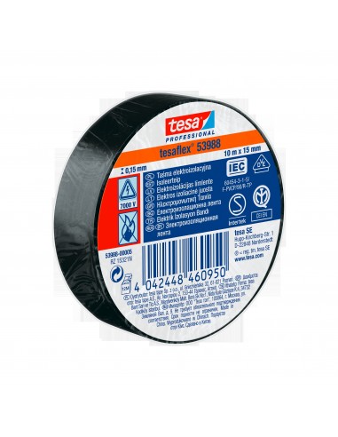 TAŚMA ELEKTROIZOL.7000V PCW 10M15MM CZARNA (H5394810)
